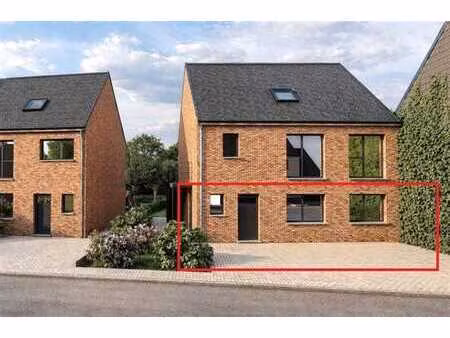 neuf - rue sans issue - rez avec jardin - gare a 10' a pied