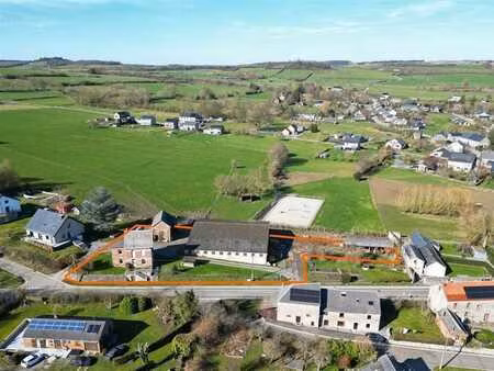 option ! opportunité : habitation 4 façades  annexe  étable