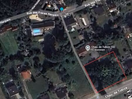 terrain à bâtir 1295m² - orienté plein sud - 40m de façade