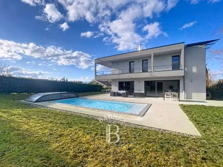 anthy-sur-léman - maison - piscine - 4 chambres - vue lac