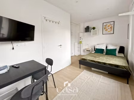 location appartement t1 meublé à mondeville (14120) : à louer t1 meublé / 20m² mondeville