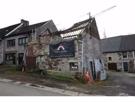 sprimont- à vendre - grange à restaurer et parking