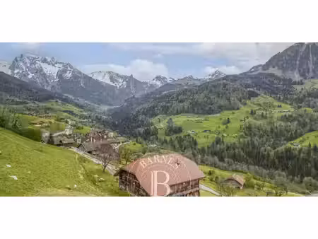 chalet avec vue panoramique manigod (74)