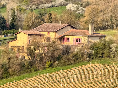 vente maison 8 pièces 185 m² charnay (69380)