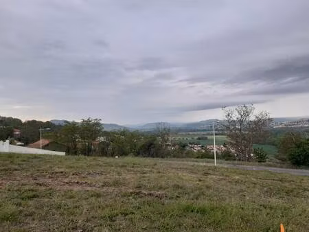 terrain constructible viabilisé à vendre