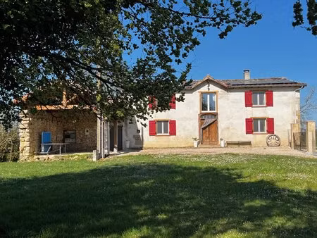 maison avec gîte face aux pyrénées