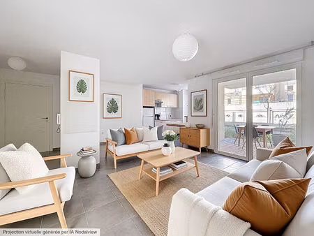 t3 64 m² + terrasse + 2 parkings proximité centre castanet