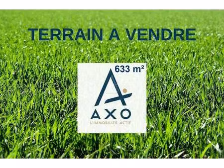 terrain constructible viabilisé à vendre
