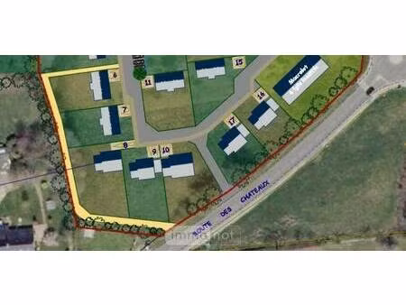 terrain constructible viabilisé à vendre
