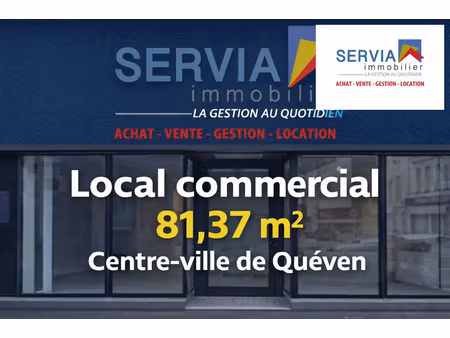 location bureaux et commerces à quéven (56530) : à louer / 81m² quéven