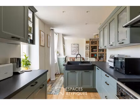 duplex de caractère et patio confidentiel