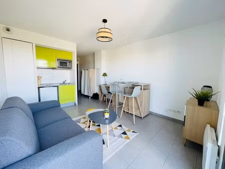 t1 meublé avec parking à montpellier