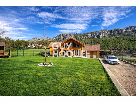 chalet à vendre à andon avec vue montagne exceptionnelle