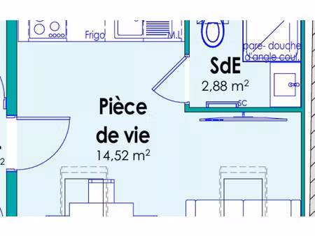 appartement sainte-luce-sur-loire m² t-2 à vendre  61 260 €