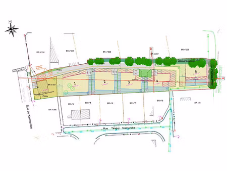 vente terrain à guilers (29820) : à vendre / 428m² guilers