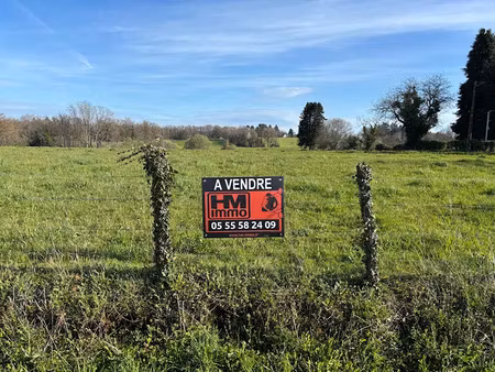 vente terrain 2500 m² à saint-yrieix-la-perche (87500)  27 000 €