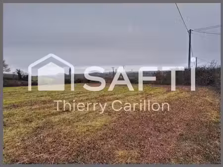 vente terrain à batir 743 m² à nanteuil (79400)  20 432 €