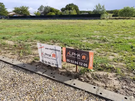 vente terrain 585 m² à damazan (47160)  40 950 €