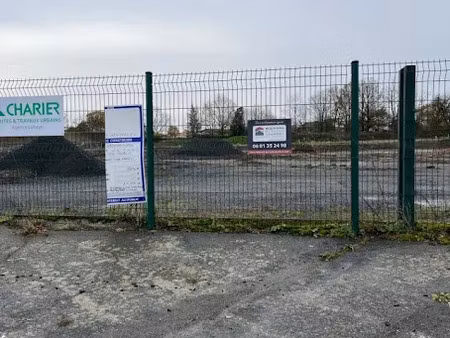 vente terrain 527 m² à villedieu-la-blouère (49450)  61 659 €