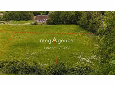 vente terrain 1685 m² à beaussault (76870)  49 000 €
