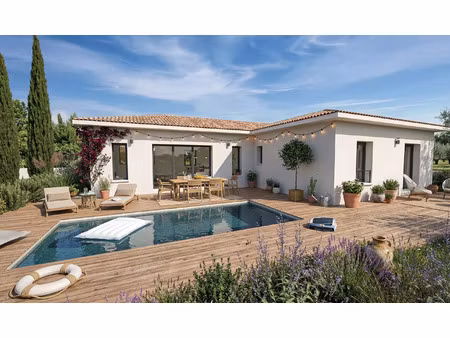 vente maison à construire 110 m² le thoronet (83340)