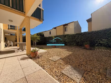 frontignan plage  appartement t3 avec grand jardin et parkin