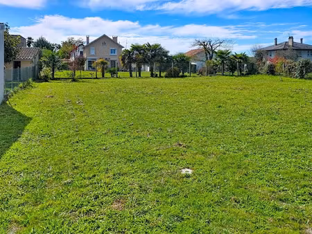 vente terrain à batir 782 m² à pau (64000)  140 000 €