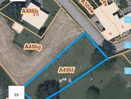 terrain constructible 1080m² à crisnée