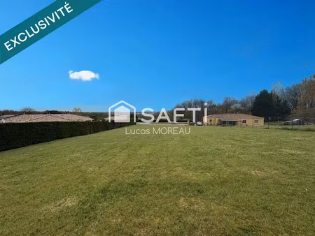 vente terrain à batir 2700 m² à villebrumier (82370)  84 000 €