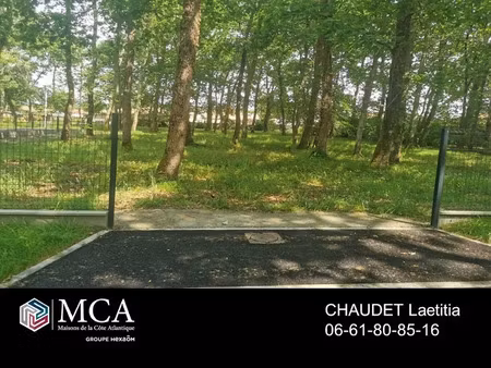 vente terrain 495 m² à hourtin (33990)  100 500 €
