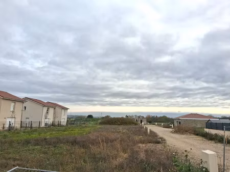 vente terrain à batir 391 m² à genas (69740)  249 000 €