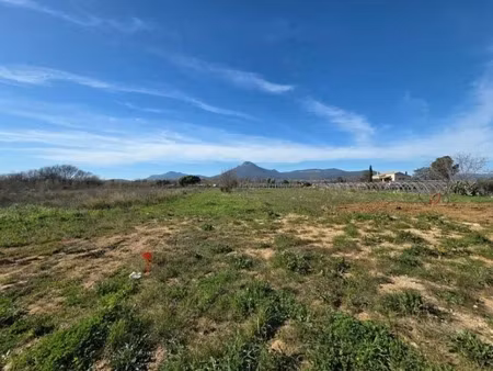 vente terrain 750 m² à la crau (83260)  300 000 €