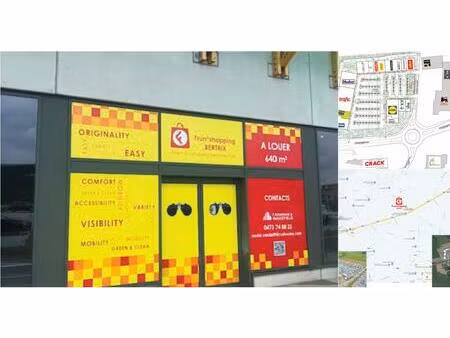 surface commerciale à louer à route des gohineaux 1 bertrix (vbe05415)