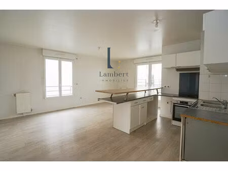 appartement hardricourt 3 pièces + terrasse