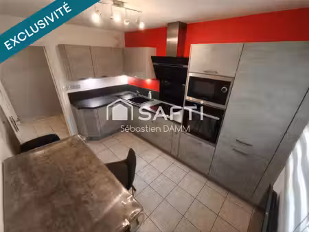 4 pièces de 80 m² avec terrasse et garage à pulversheim
