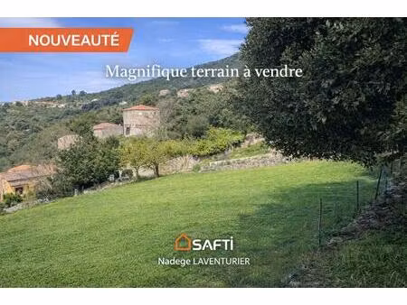 terrain constructible avec vue mer – coggia