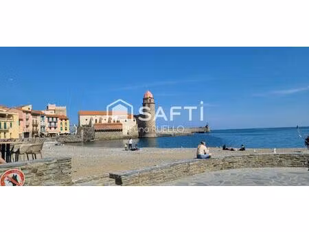 immeuble de caractère avec local commercial – centre de collioure – fort potentiel locatif