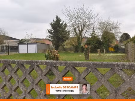 agréable terrain clos  borné et arboré  rouvroy