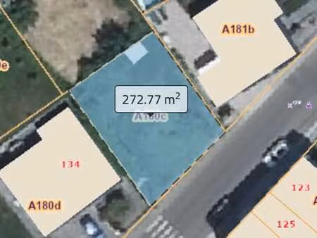 terrain a batir - saint nicolas - 277 m2 - 15 m de facades