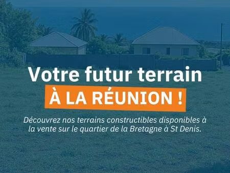 terrain constructible à vendre