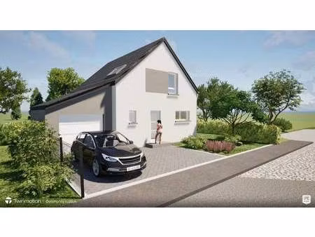 terrain avec maison neuve à vendre