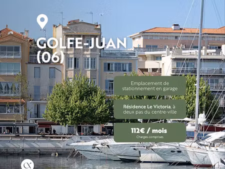 location parking à le golfe juan (06220)  112 €