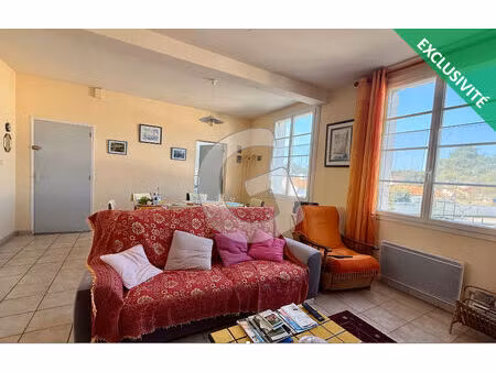 appartement 4 pieces- 66 32m²- à vendre à la tranche sur mer