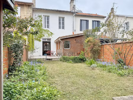 maison pierre rénovée avec jardin - caudéran