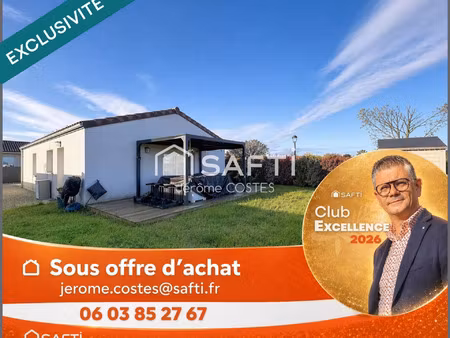 vente maison 4 pièces 82 m² ondes (31330)