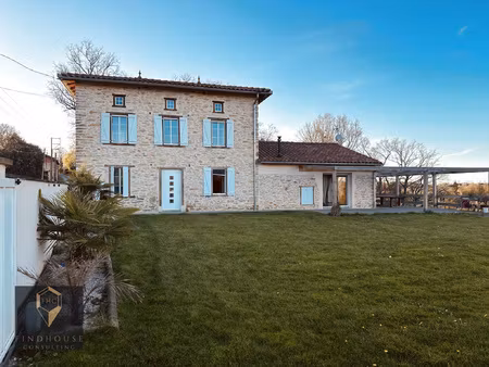 maison en pierre - 142 m2 - jardin - garage 60 m2