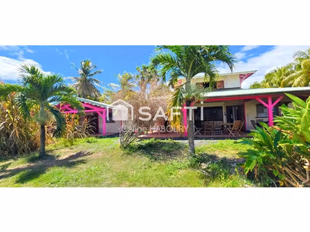 vente maison 5 pièces 107 m² sainte-rose (97115)