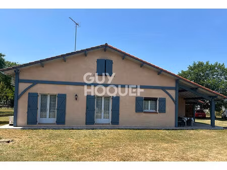 maison landaise à vendre à taller - 4 pièces  120 m² sur 3600 m² de terrain