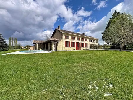 vente maison 8 pièces 228 m² tizac-de-lapouyade (33620)