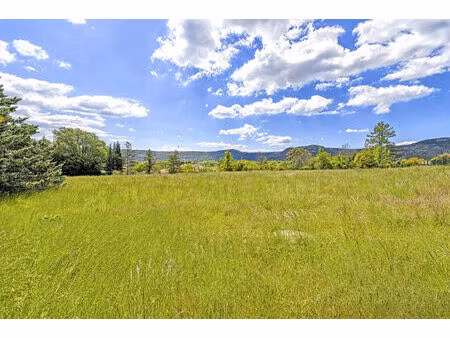magnifique terrain constructible 4700 m2 avec vue